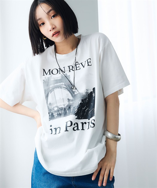 CROSS FUNCTION 《UV・接触冷感》エブ楽 フォトプリントTシャツ