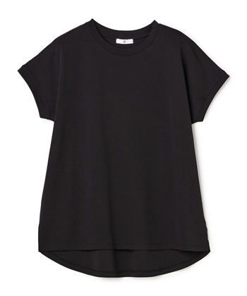 CROSS FUNCTION 《汗染み防止》エブ楽 天竺フレンチスリーブTシャツ_variationthumb_1