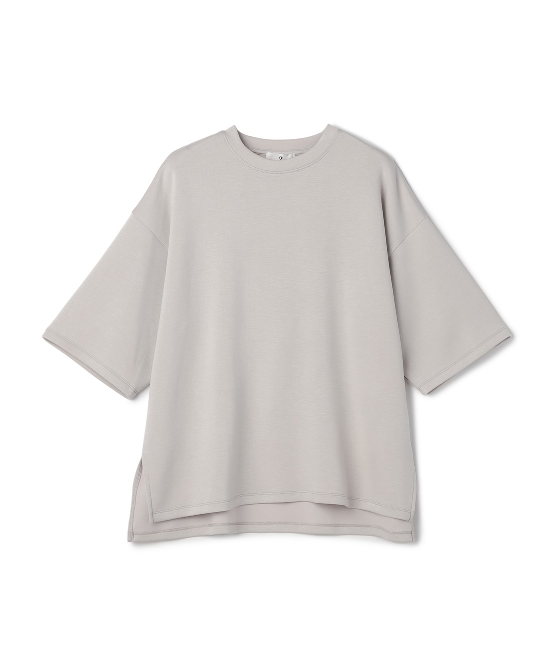 CROSS FUNCTION 《UV/接触冷感》エブ楽 なめらかダンボール ビッグシルエットTシャツ_variation_1