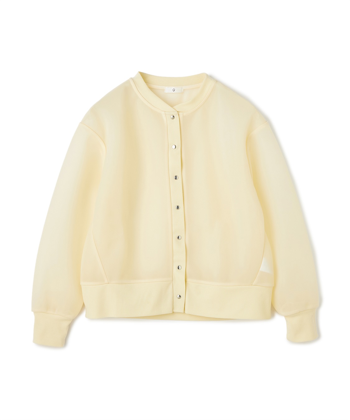 CROSS FUNCTION 《マシンウォッシャブル》エブ楽 シアースナップボタンカーディガン_variation_2