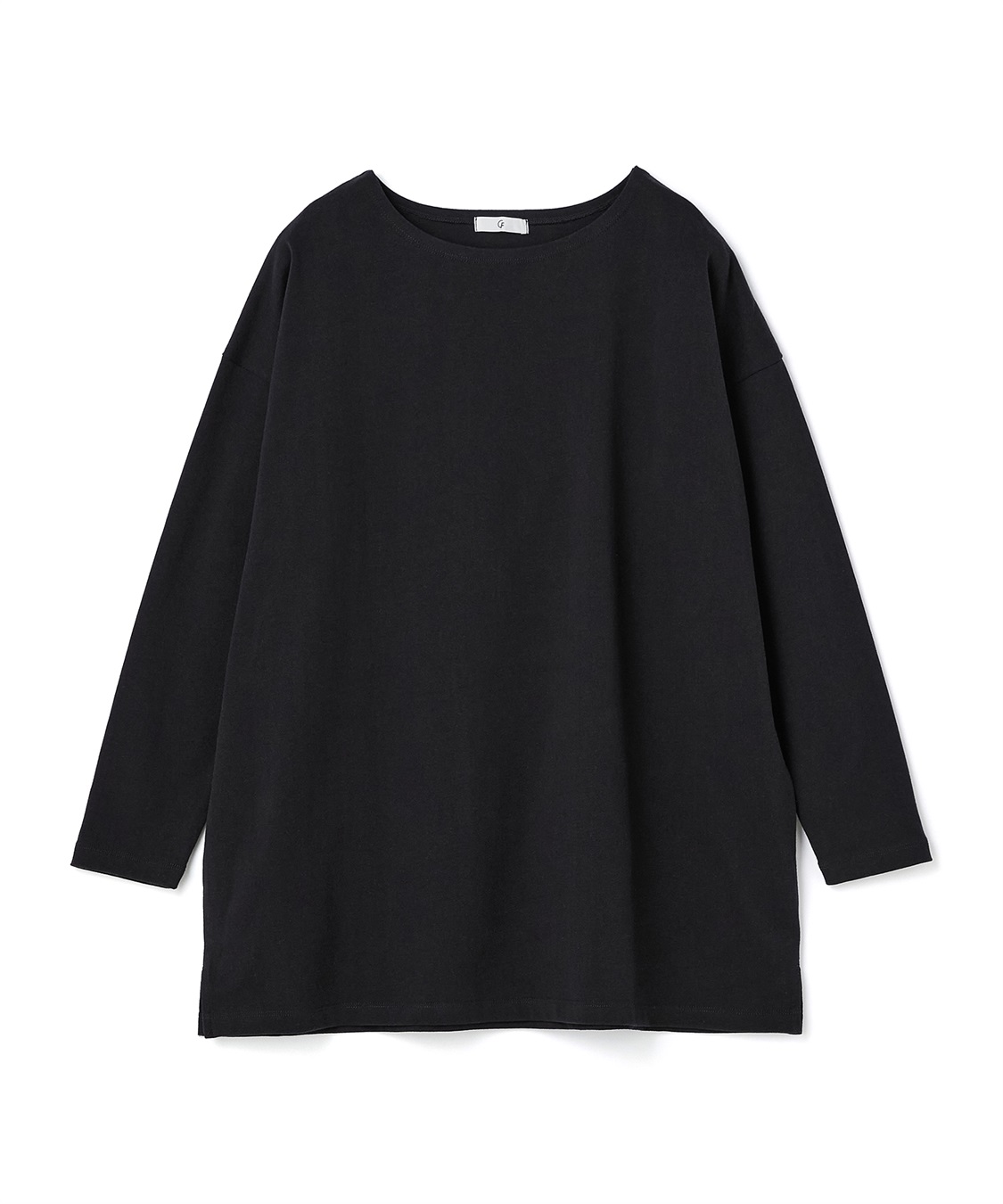 CROSS FUNCTION 《よれにくい》オーバーサイズコットンロングスリーブTシャツ_variation_1