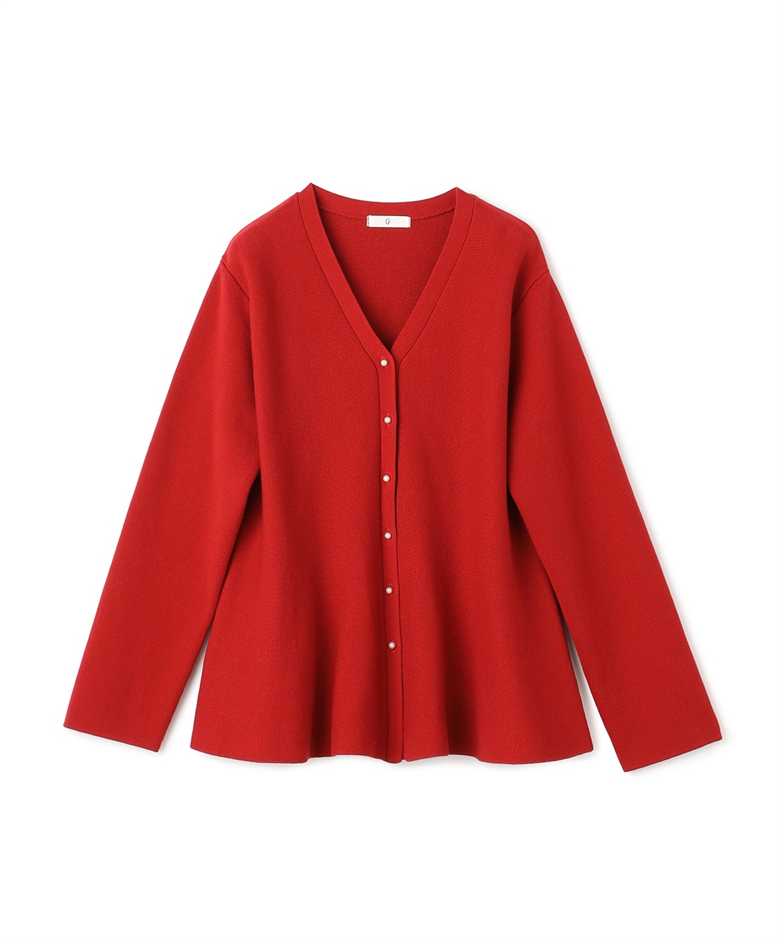 CROSS FUNCTION 《洗える》サマ美え マシュマロミラノAラインペプラムカーディガン_variation_3