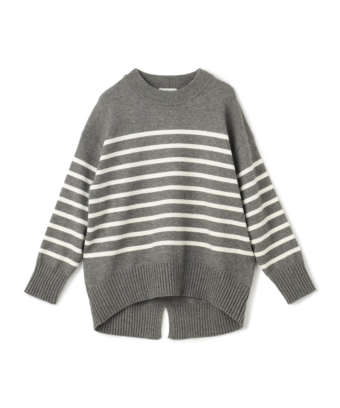 CROSS FUNCTION 《洗える》エブ楽 バックスリットニット_variation_3