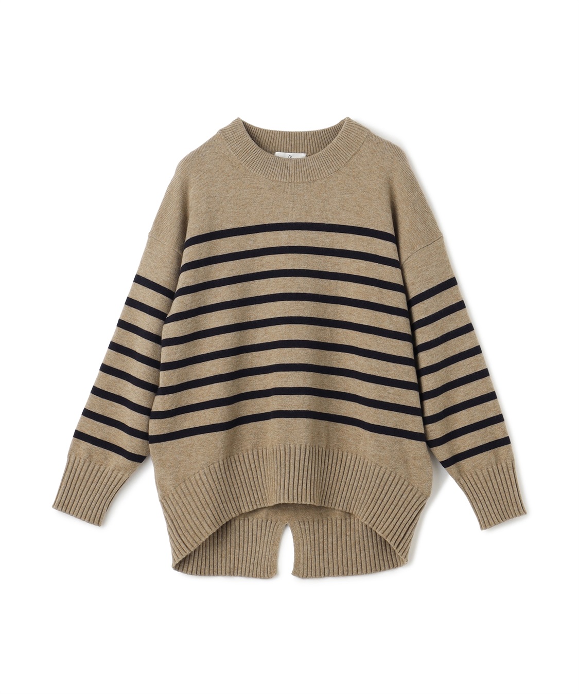 CROSS FUNCTION 《洗える》エブ楽 バックスリットニット_variation_5