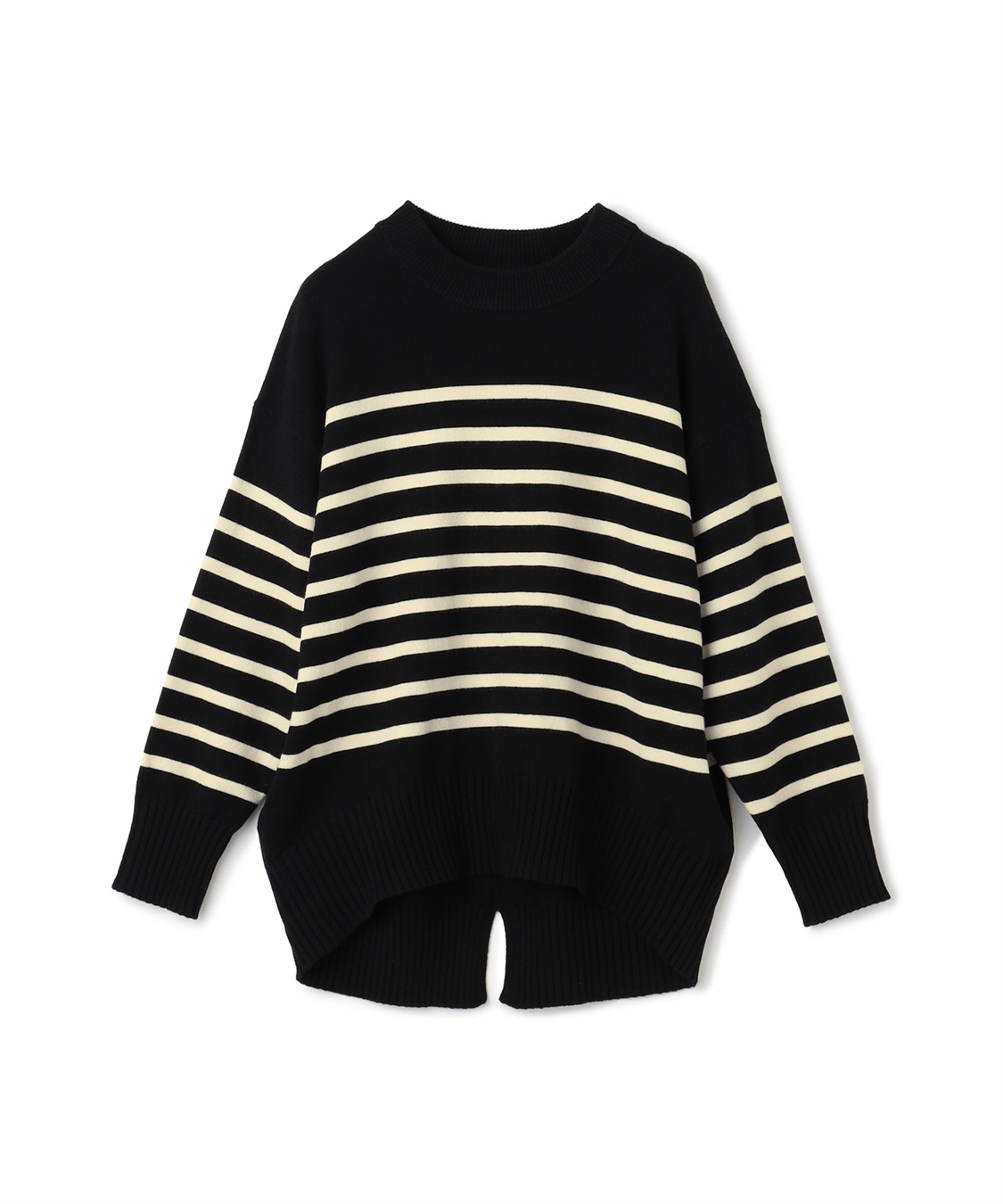 CROSS FUNCTION 《洗える》エブ楽 バックスリットニット_variation_6