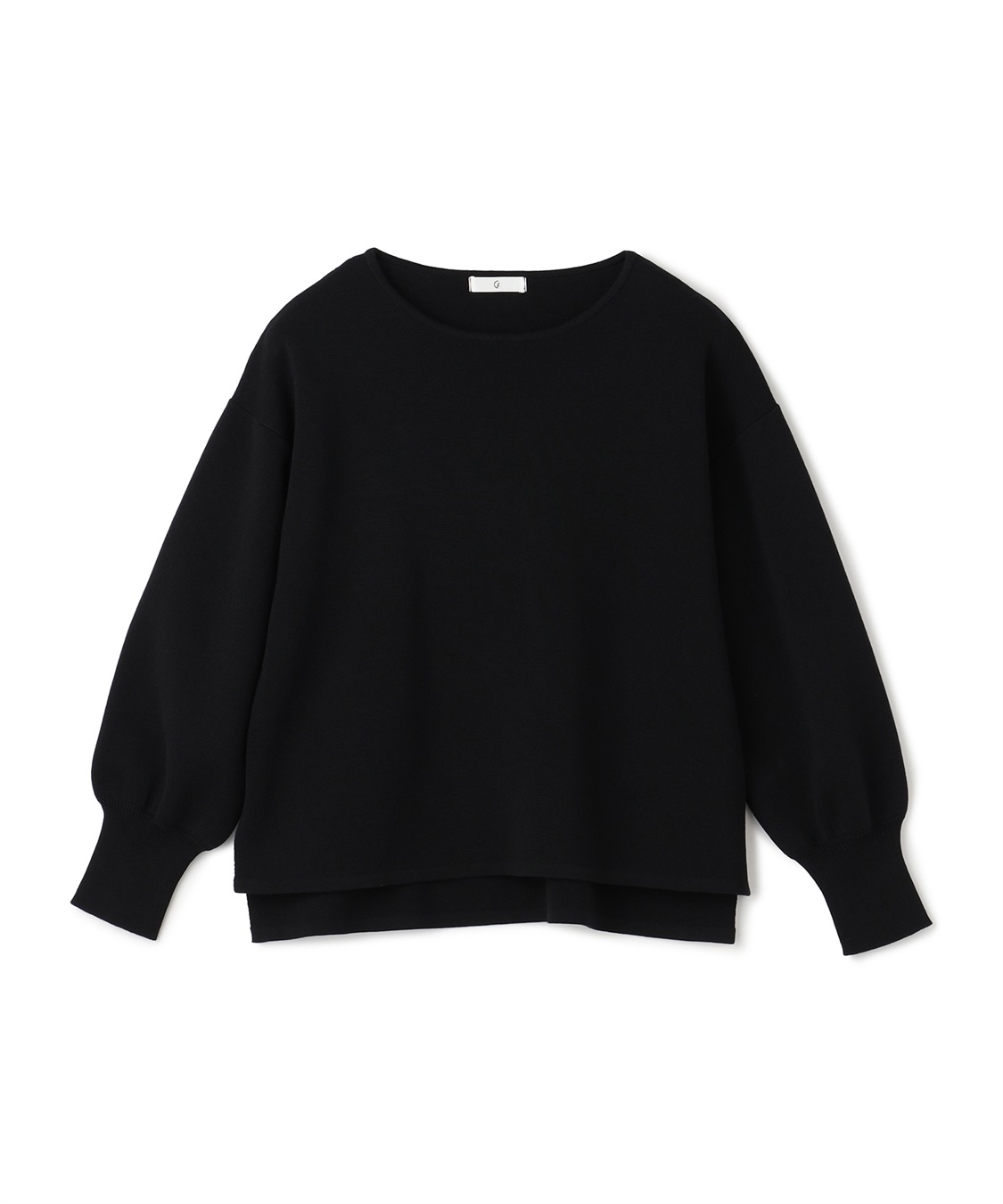 CROSS FUNCTION 《洗える》サマ美え スウェットライクバルーンスリーブニット_variation_1