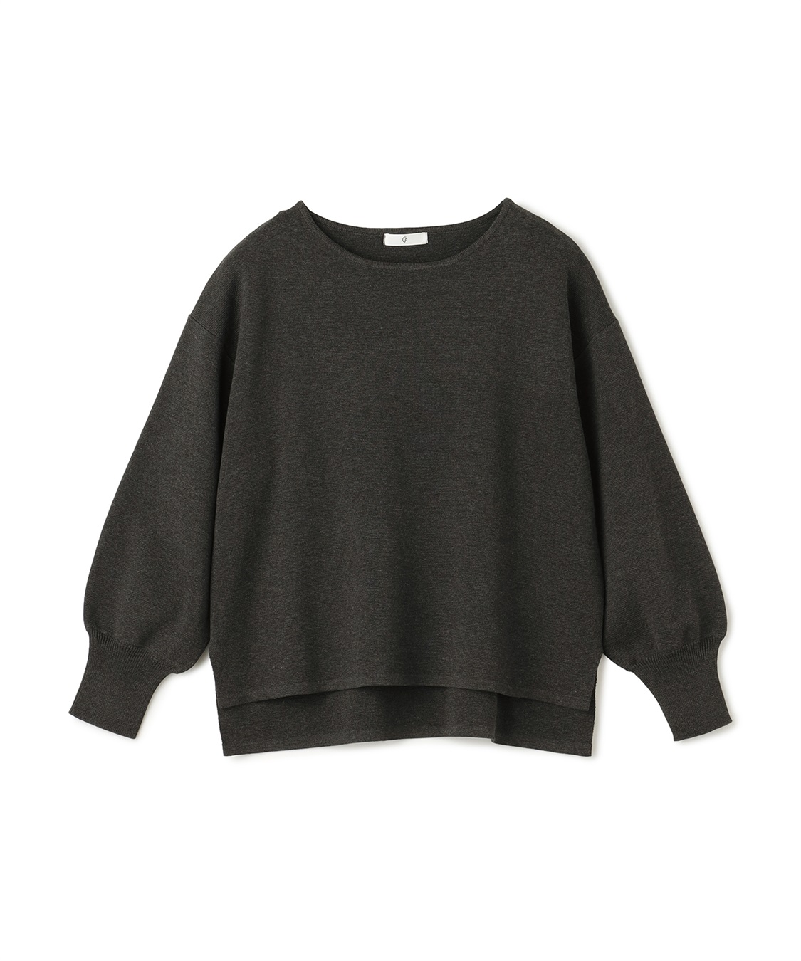 CROSS FUNCTION 《洗える》サマ美え スウェットライクバルーンスリーブニット_variation_3