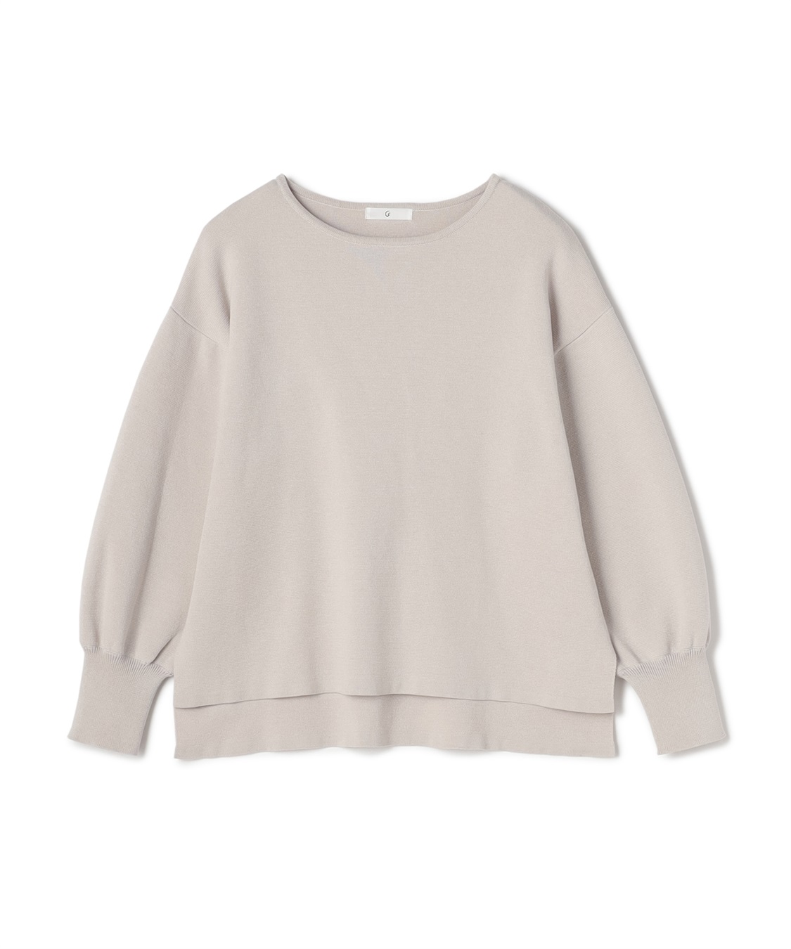 CROSS FUNCTION 《洗える》サマ美え スウェットライクバルーンスリーブニット_variation_5