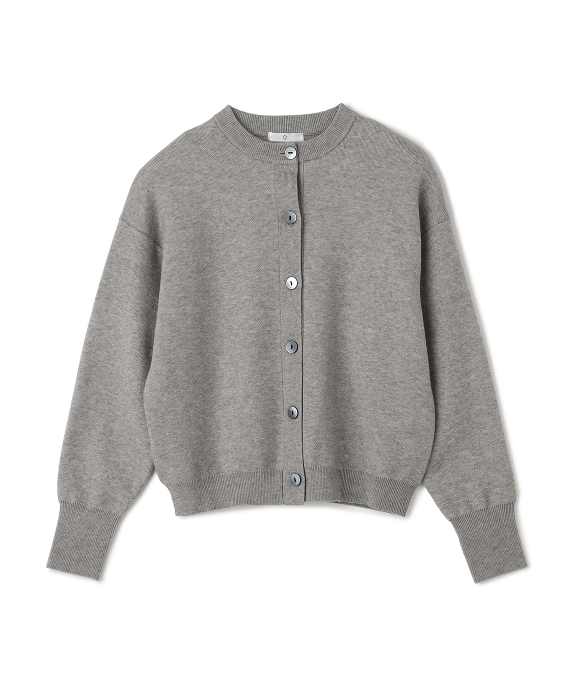 CROSS FUNCTION 《洗える》エブ楽 クルーネックニットカーディガン_variation_2