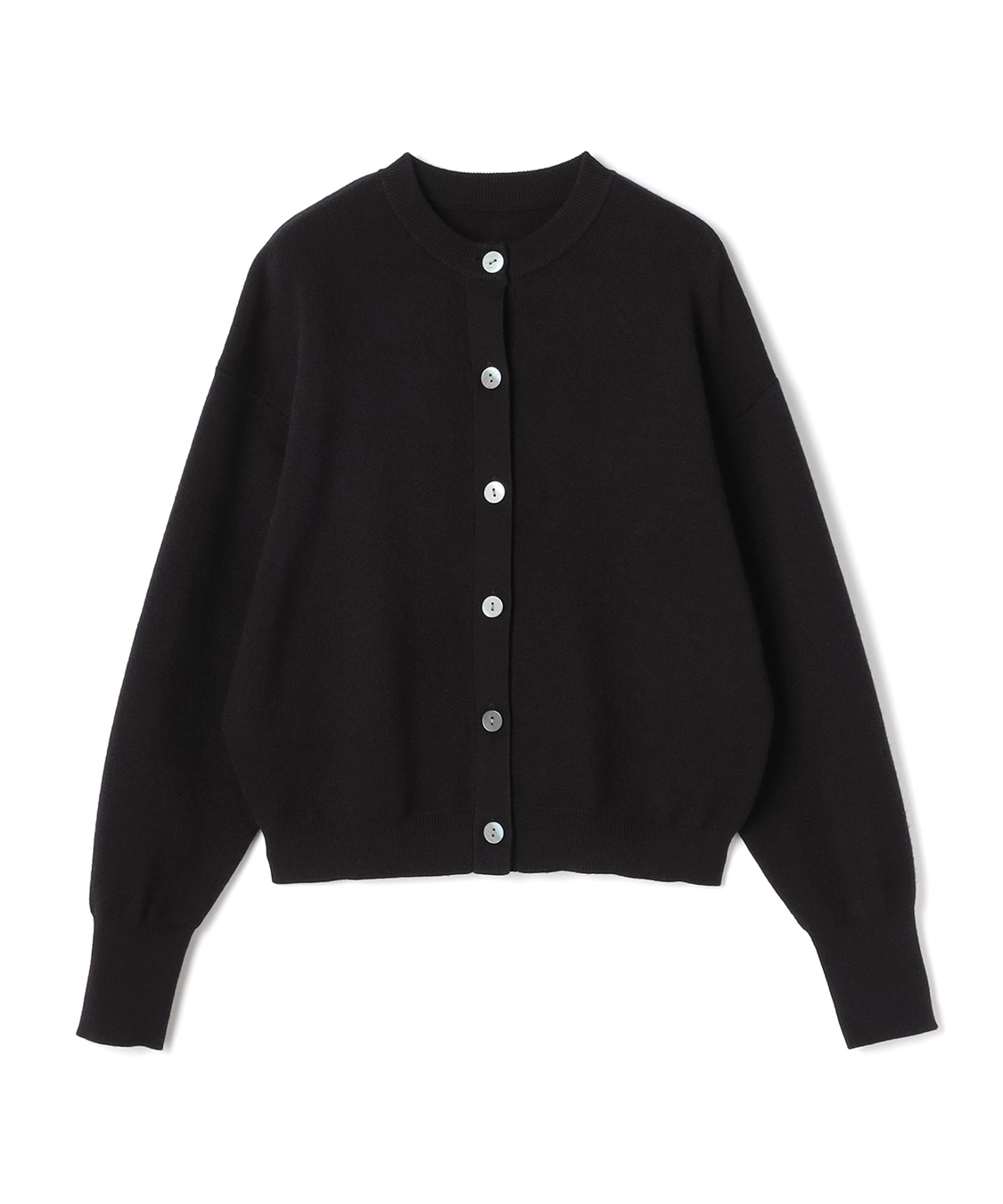 CROSS FUNCTION 《洗える》エブ楽 クルーネックニットカーディガン_variation_3