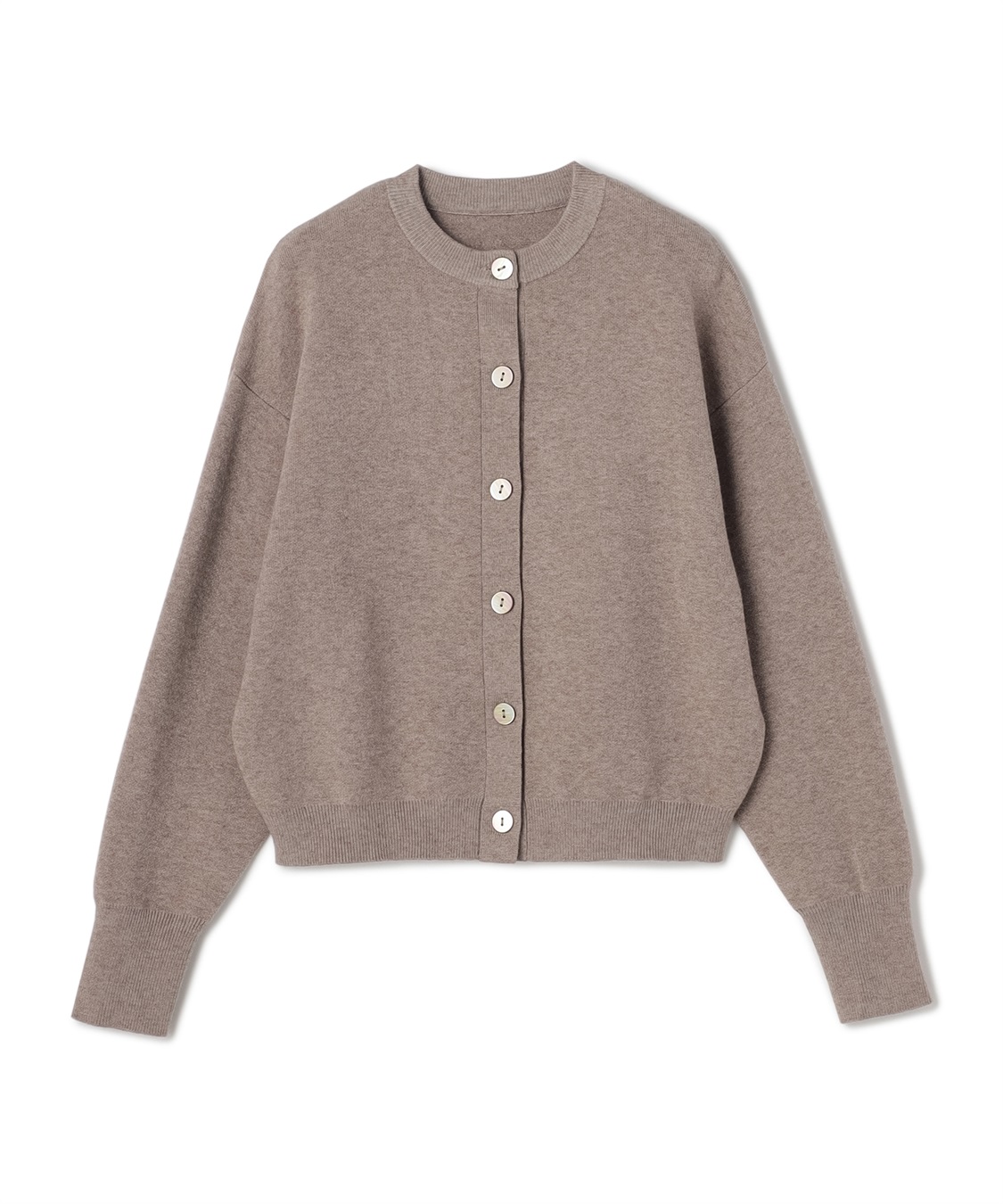 CROSS FUNCTION 《洗える》エブ楽 クルーネックニットカーディガン_variation_6