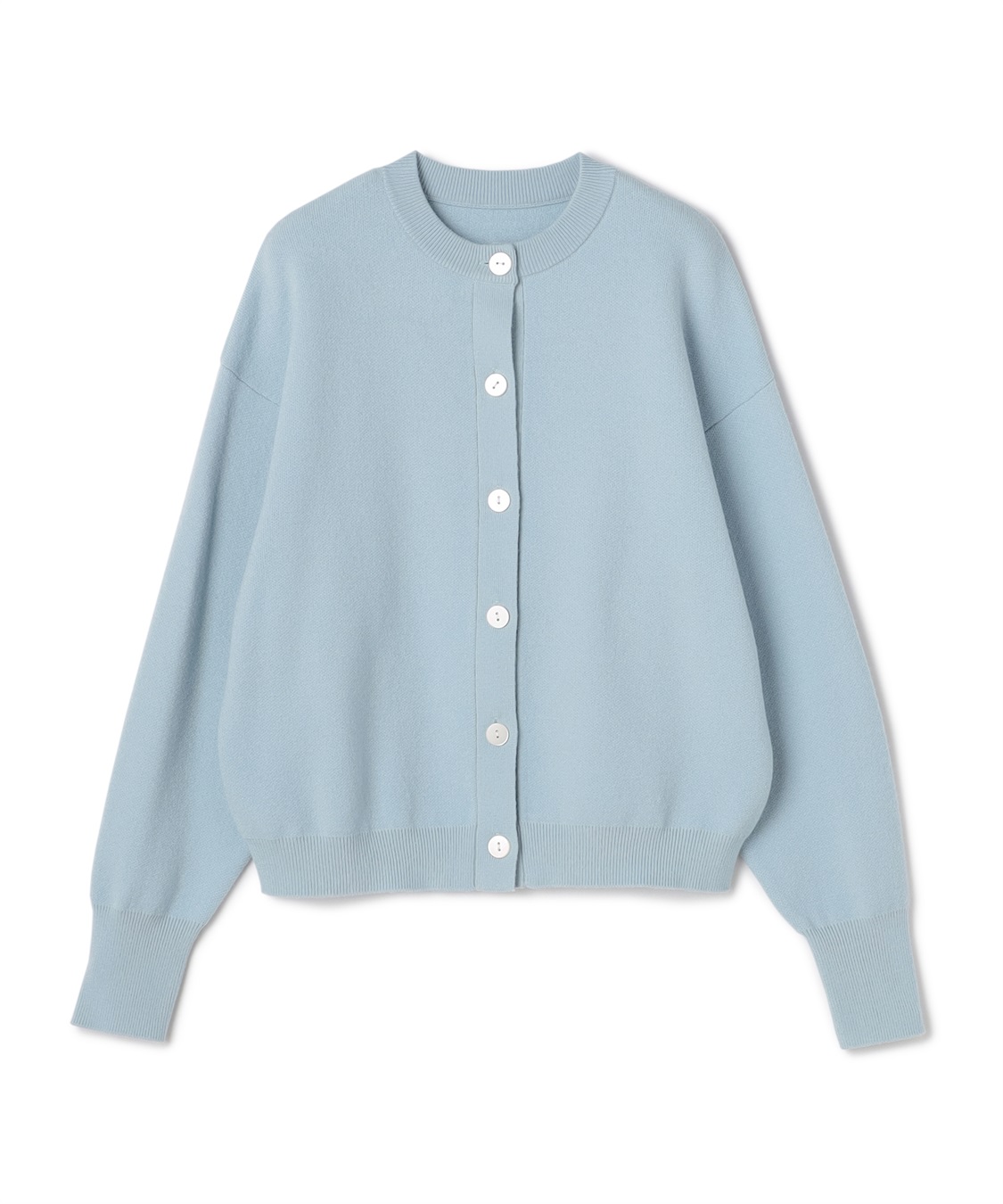 CROSS FUNCTION 《洗える》エブ楽 クルーネックニットカーディガン_variation_7