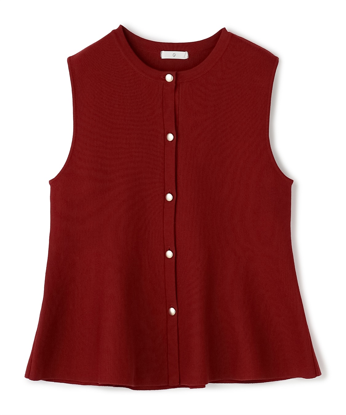 CROSS FUNCTION 《洗える》サマ美え マシュマロミラノペプラムニットベスト_variation_2