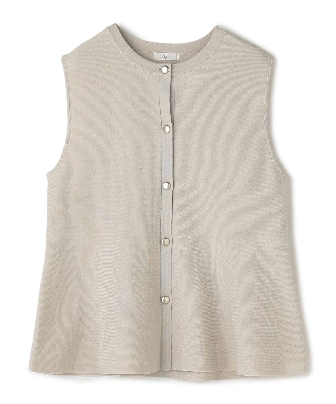 CROSS FUNCTION 《洗える》サマ美え マシュマロミラノペプラムニットベスト_variation_3