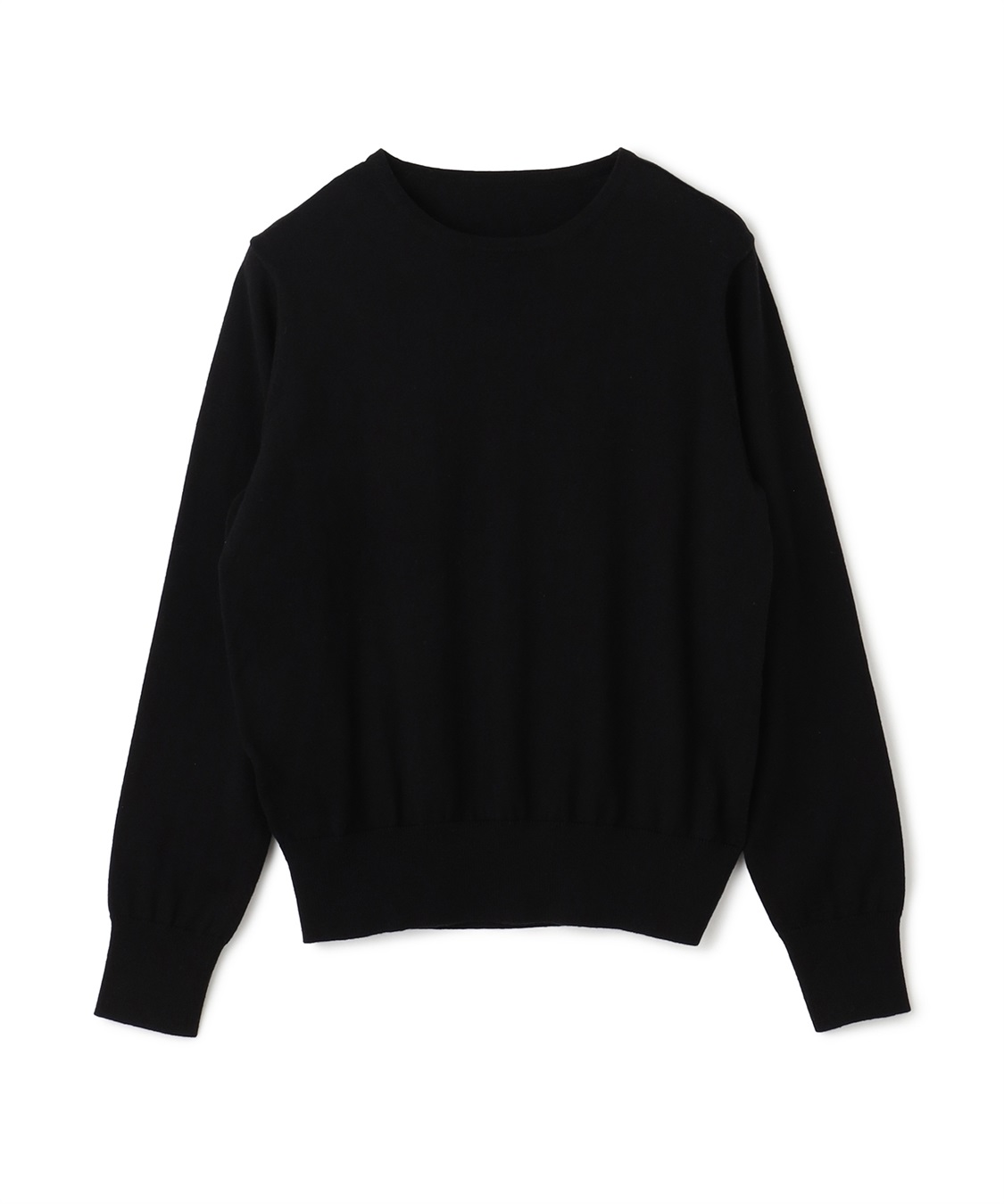 CROSS FUNCTION 《洗える》綿100％クルーネックベーシックニット_variation_1