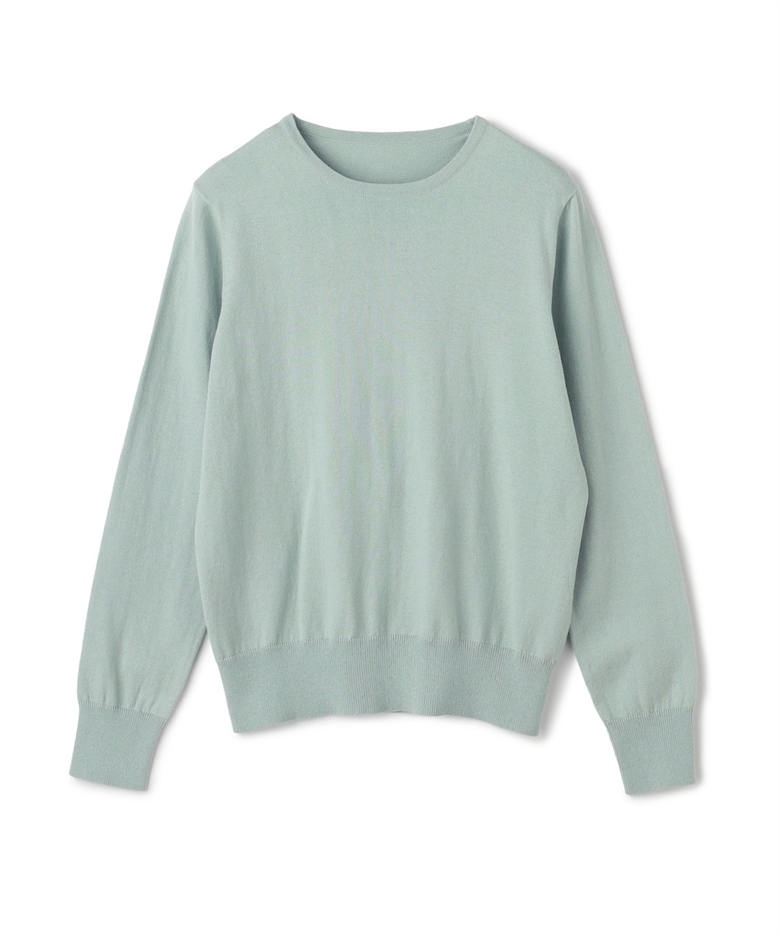 CROSS FUNCTION 《洗える》綿100％クルーネックベーシックニット_variation_8