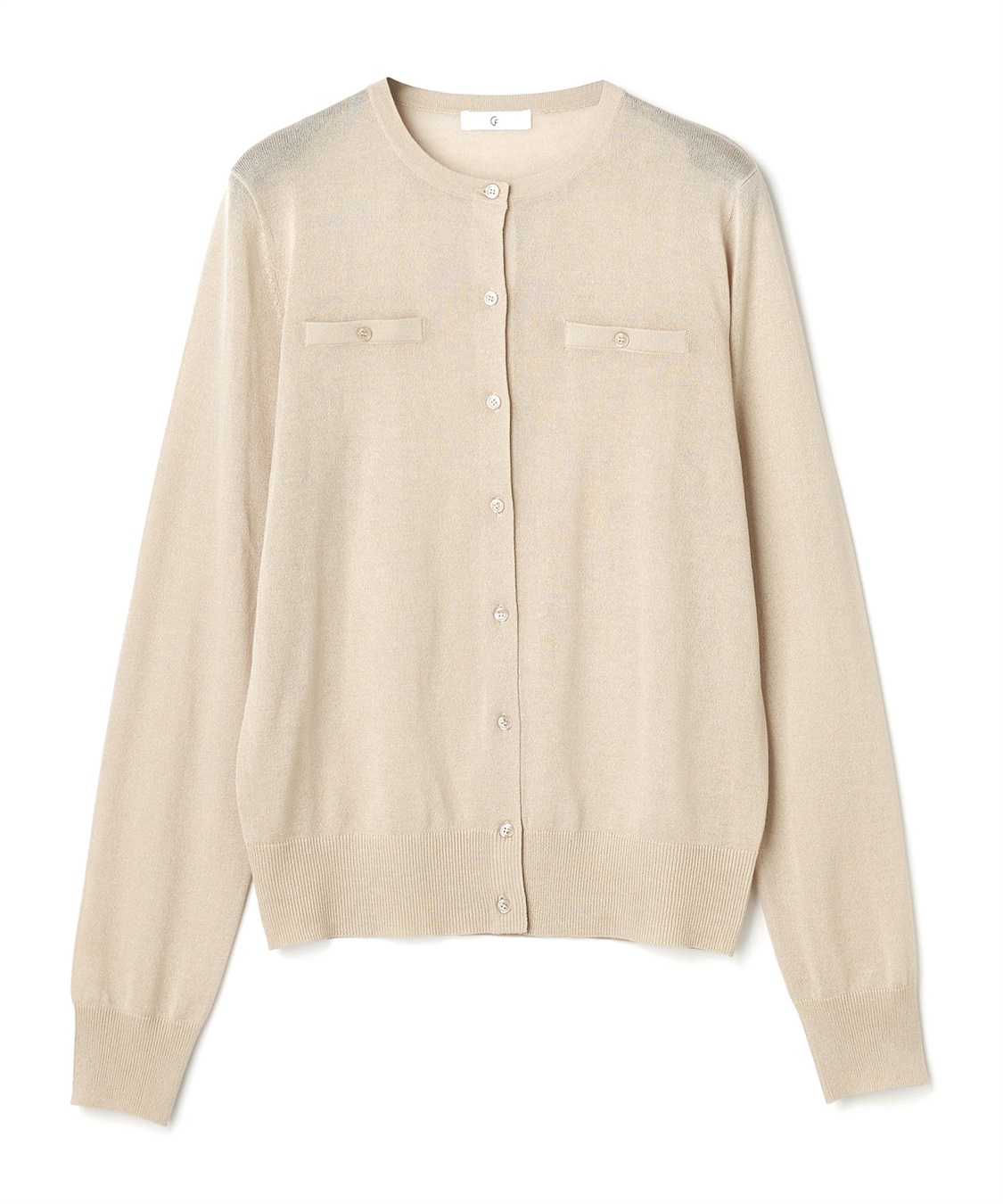 CROSS FUNCTION 《洗える》サマ美え フロントポケットシアーカーディガン_variation_3