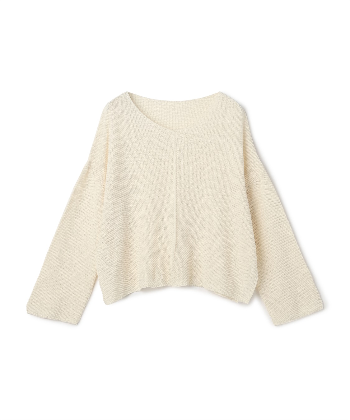 CROSS FUNCTION 《洗える》エブ楽 ルーズクラフトニットプルオーバー_variation_3