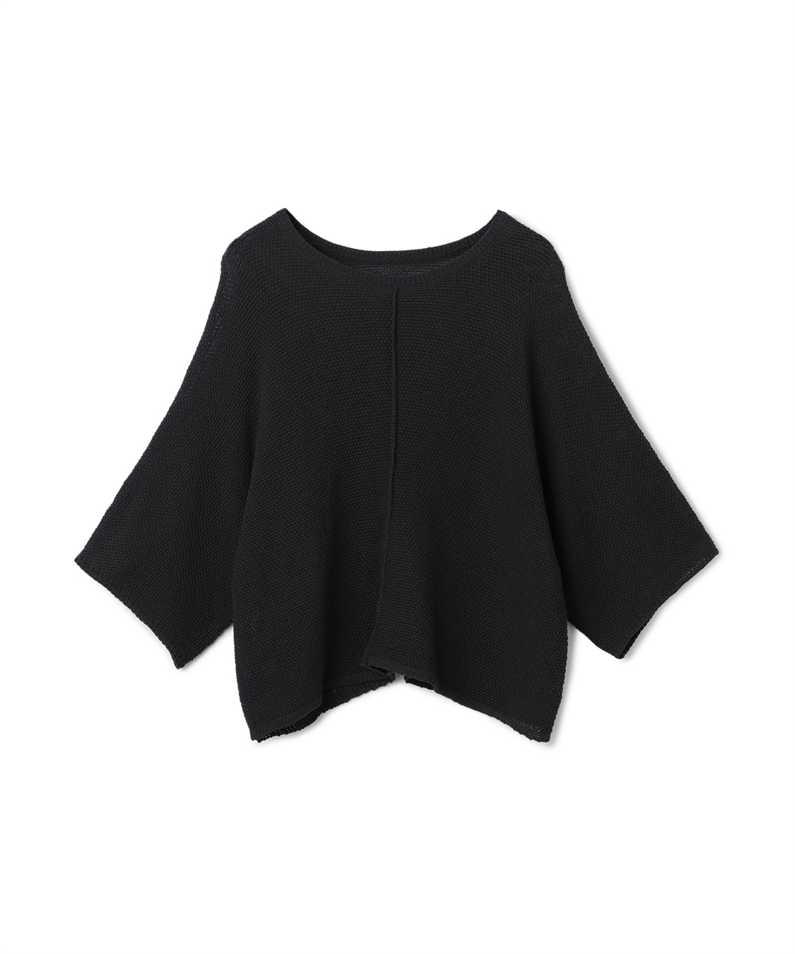 CROSS FUNCTION 《洗える》エブ楽 ルーズクロップドクラフトニットプルオーバー_variation_3