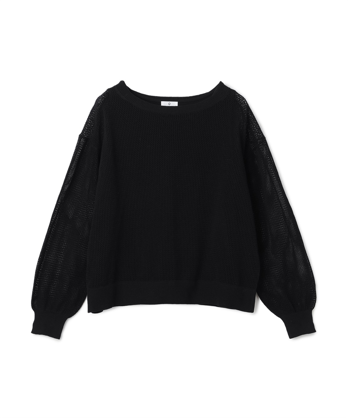 CROSS FUNCTION 《洗える》エブ楽 クラフトメッシュニットアンサンブル_variation_2