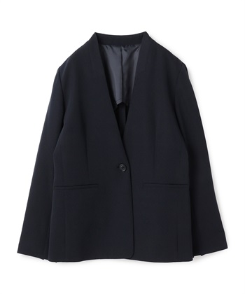 CROSS FUNCTION 《洗える・シワになりにくい》正解ノーカラージャケット_variationthumb_3