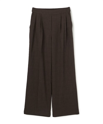 CROSS FUNCTION 《撥水》エブ楽 リネンライクタックセミワイドパンツ_variationthumb_1