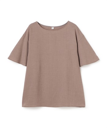 CROSS FUNCTION 《撥水》エブ楽 リネンライクフレアスリーブブラウス_variationthumb_2