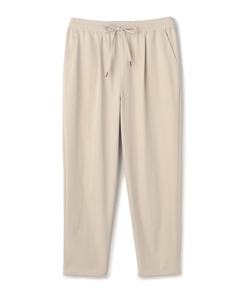 《UV/吸水速乾》エブ楽 きれいめイージーパンツ(アイボリー-Ｍ)