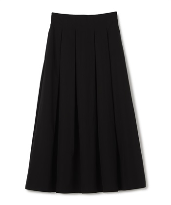 《UV/吸水速乾》エブ楽 イージータックサーキュラースカート(ブラック-Ｍ)