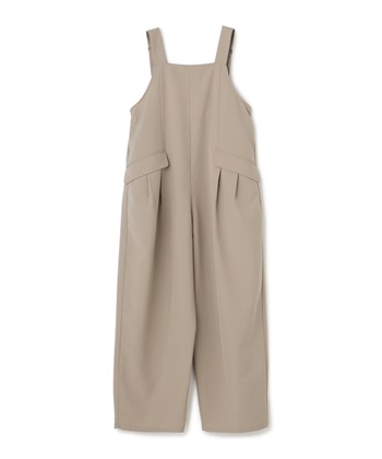 《シワになりにくい》サマ美え リラックスオールインワン(モカ-Ｍ)