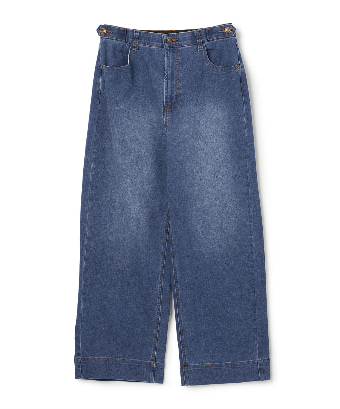 CROSS FUNCTION 《ストレッチ》ワイドボックスデニムパンツ_variation_2