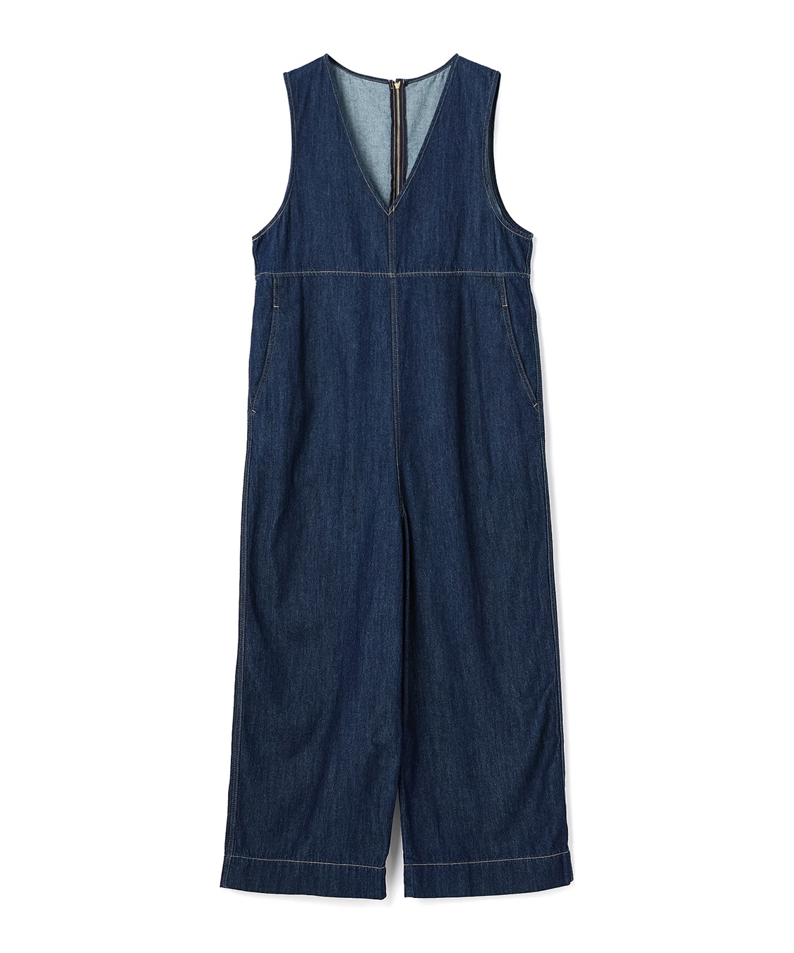 CROSS FUNCTION 《撥水》FRESH DENIM デニムルーズオールインワン_variation_2