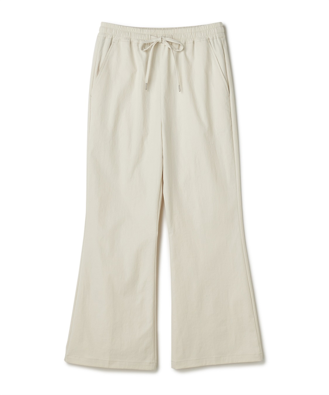 CROSS FUNCTION 《UV/吸水速乾》エブ楽 イージーセミフレアパンツ_variation_1