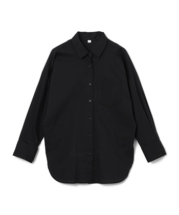 CROSS FUNCTION 《シワになりにくい》サマ美え ビックシルエットタックシャツ_variationthumb_1