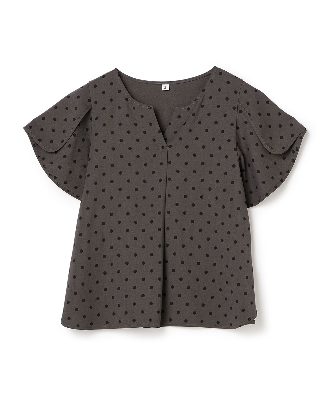 CROSS FUNCTION 《防シワ》サマナチュラリュクス フレアスリーブブラウス_variation_1