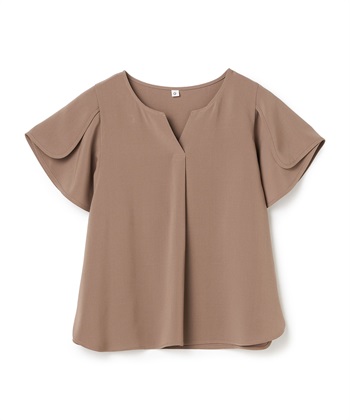 CROSS FUNCTION 《防シワ》サマナチュラリュクス フレアスリーブブラウス_variationthumb_2