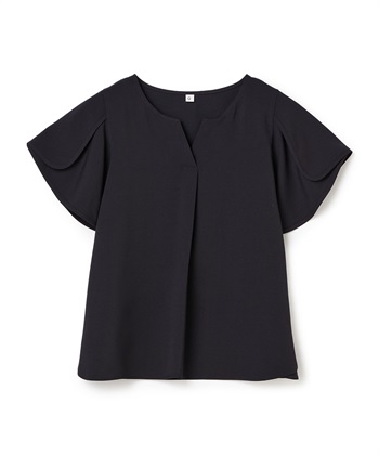 CROSS FUNCTION 《防シワ》サマナチュラリュクス フレアスリーブブラウス_variationthumb_3