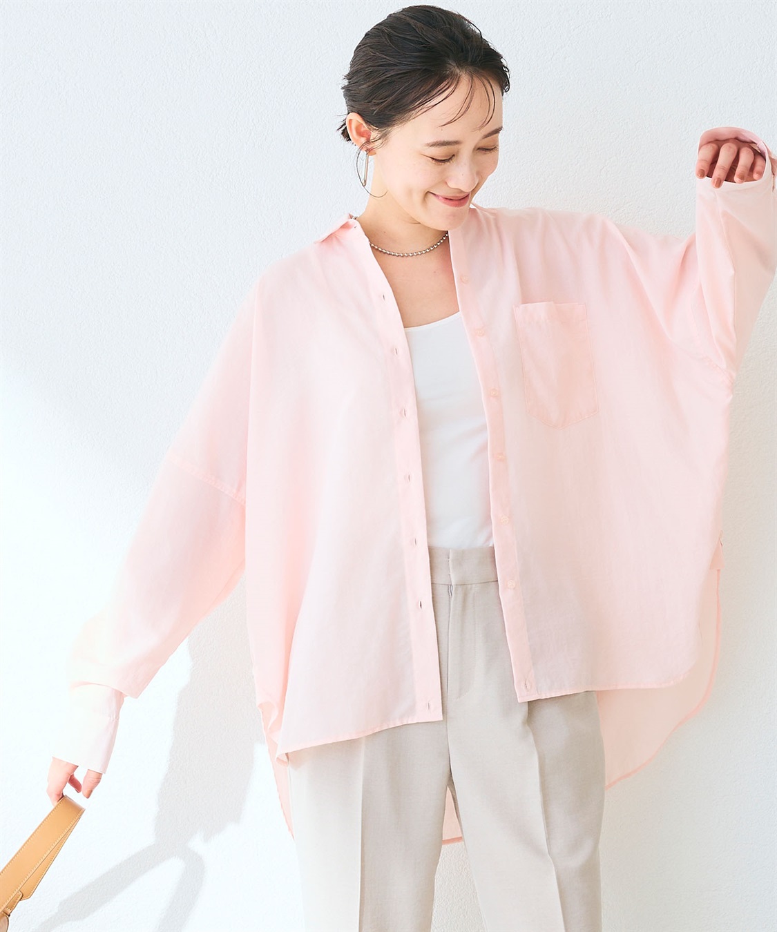 美品✨　ドゥーズィエムクラス　麻 リネンシャツ 2way カシュクール　36 美品✨ ドゥーズィエムクラス 麻 リネンシャツ 2way