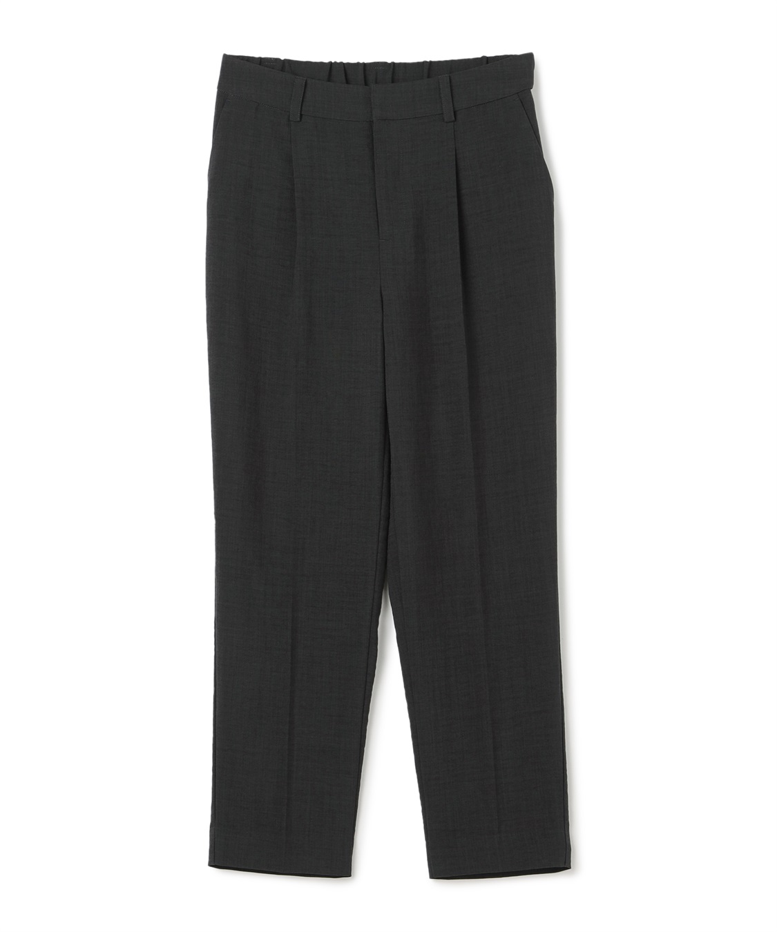 CROSS FUNCTION 《シワになりにくい》サマナチュラリネンライクセンタープレステーパードパンツ_variation_1