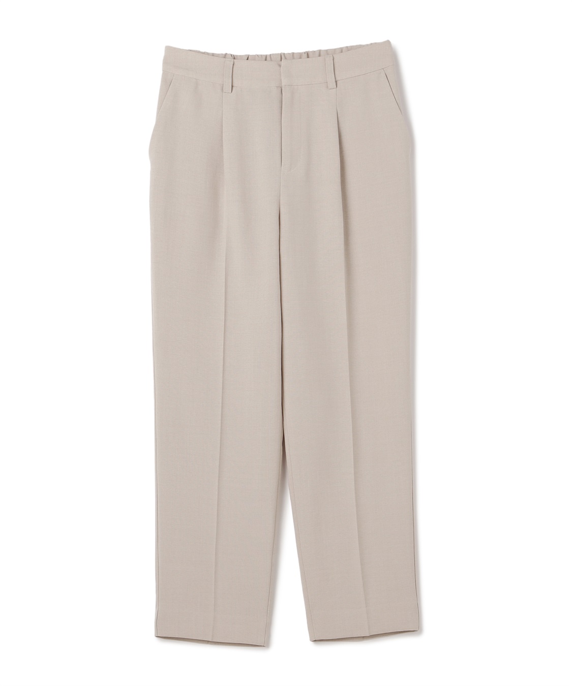 CROSS FUNCTION 《シワになりにくい》サマナチュラリネンライクセンタープレステーパードパンツ_variation_2