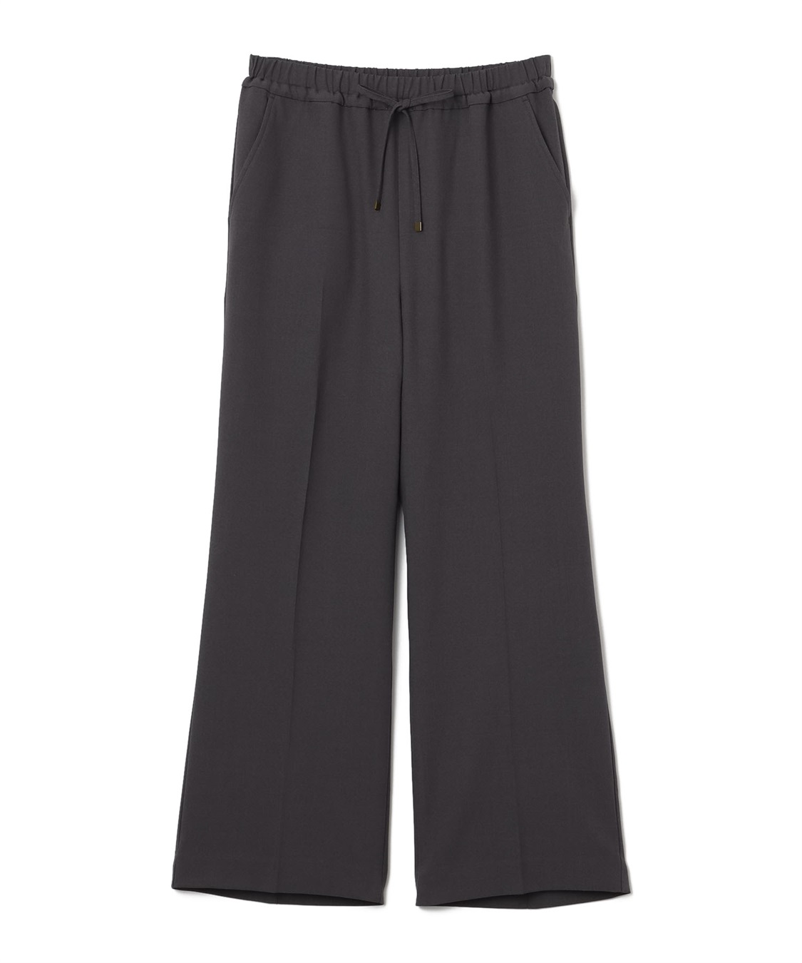 CROSS FUNCTION 《シワになりにくい》エブ楽 リネンライクイージーワイドフレアパンツ_variation_2