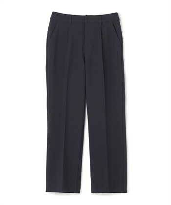 《洗える・シワになりにくい》正解 センタープレスストレートパンツ(ネイビー-Ｍ)