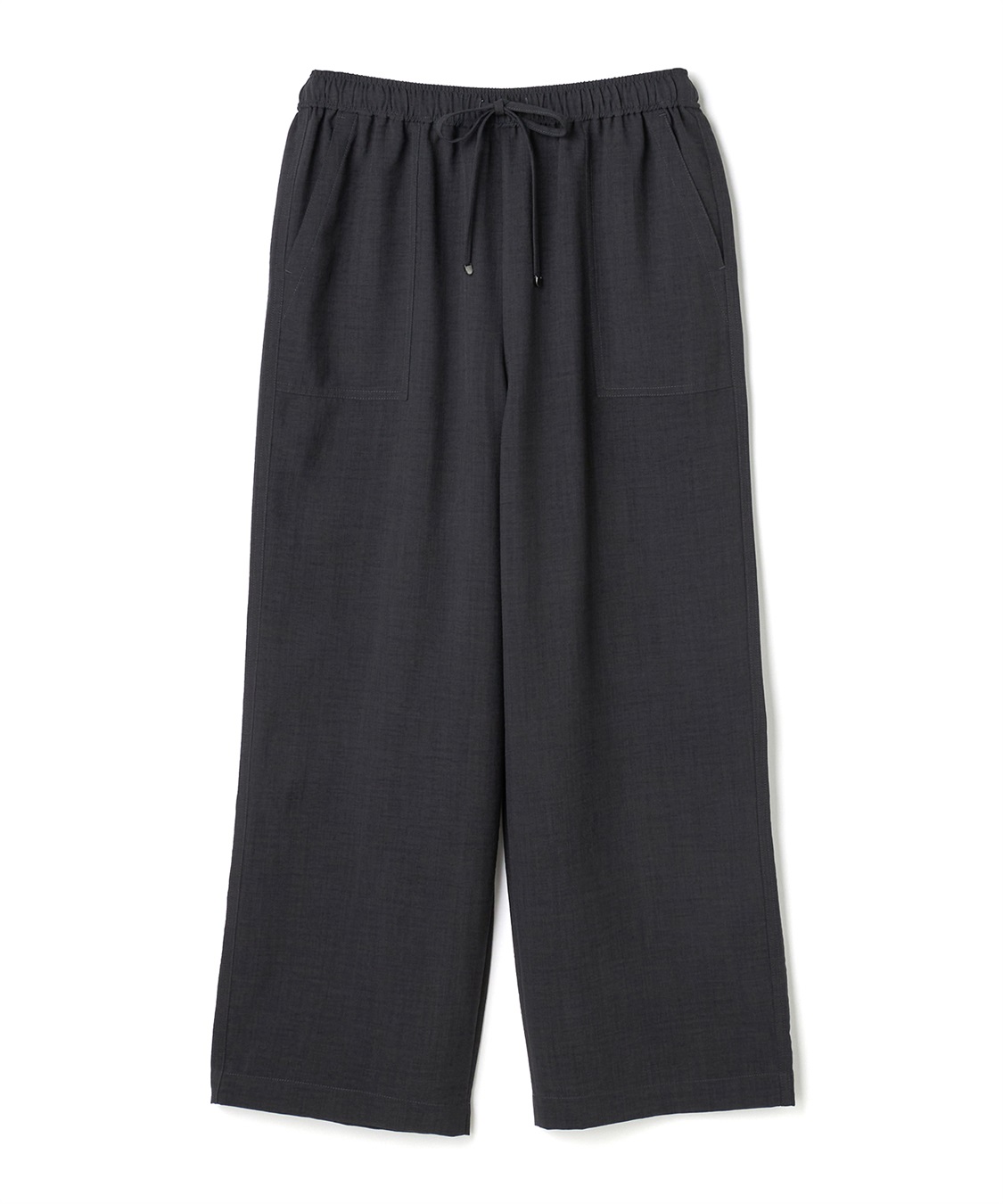 CROSS FUNCTION 《シワになりにくい》サマナチュラ リネンライクイージーワイドパンツ_variation_1