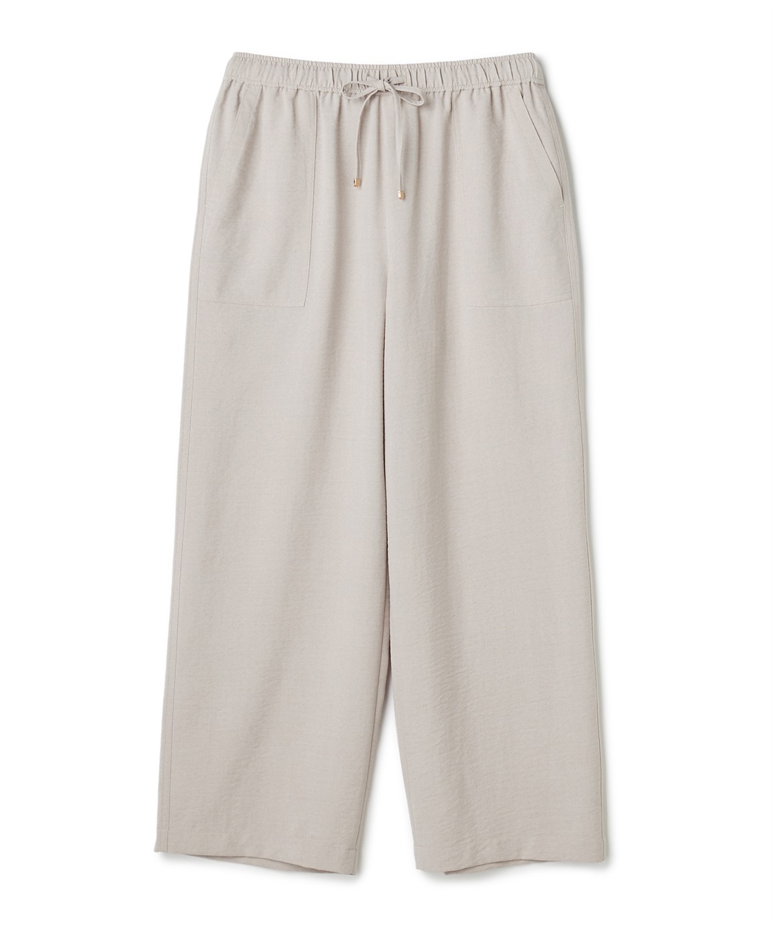 CROSS FUNCTION 《シワになりにくい》サマナチュラ リネンライクイージーワイドパンツ_variation_2