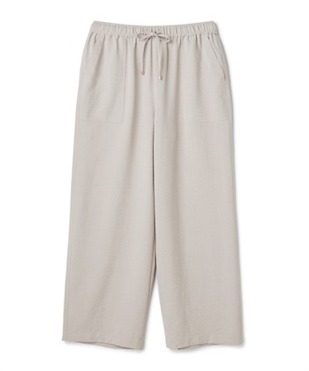 CROSS FUNCTION 《シワになりにくい》サマナチュラ リネンライクイージーワイドパンツ_variationthumb_2