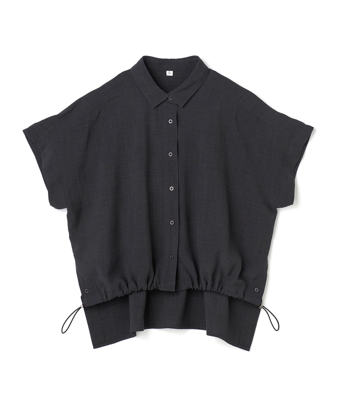 CROSS FUNCTION 《シワになりにくい》サマナチュラ リネンライクドロストデザインシャツ_variation_1