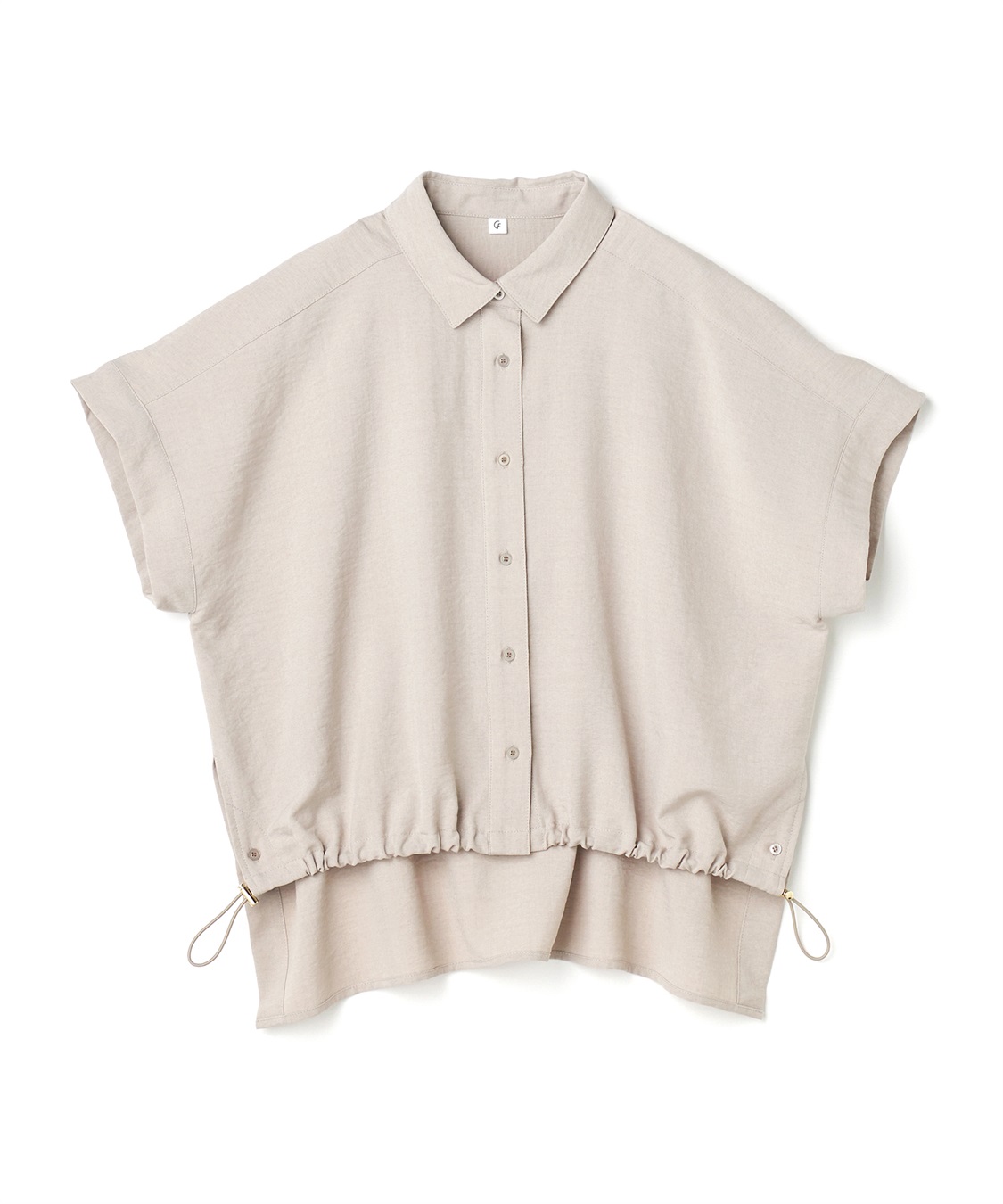 CROSS FUNCTION 《シワになりにくい》サマナチュラ リネンライクドロストデザインシャツ_variation_2