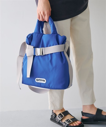 CROSS FUNCTION 【別注】OUTDOOR PRODUCTS(アウトドアプロダクツ)2WAYベルトトートバッグS_variationthumb_3