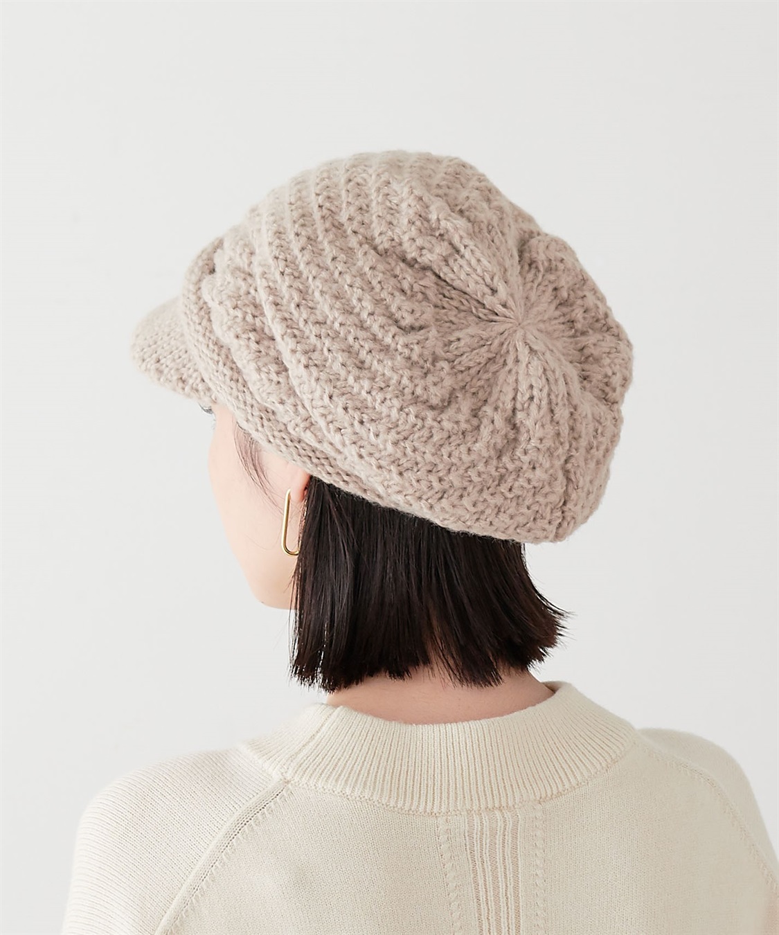 HATMIKKE 【HATMIKKE/ハットミッケ】エスカルゴニットキャスケット_sub_20