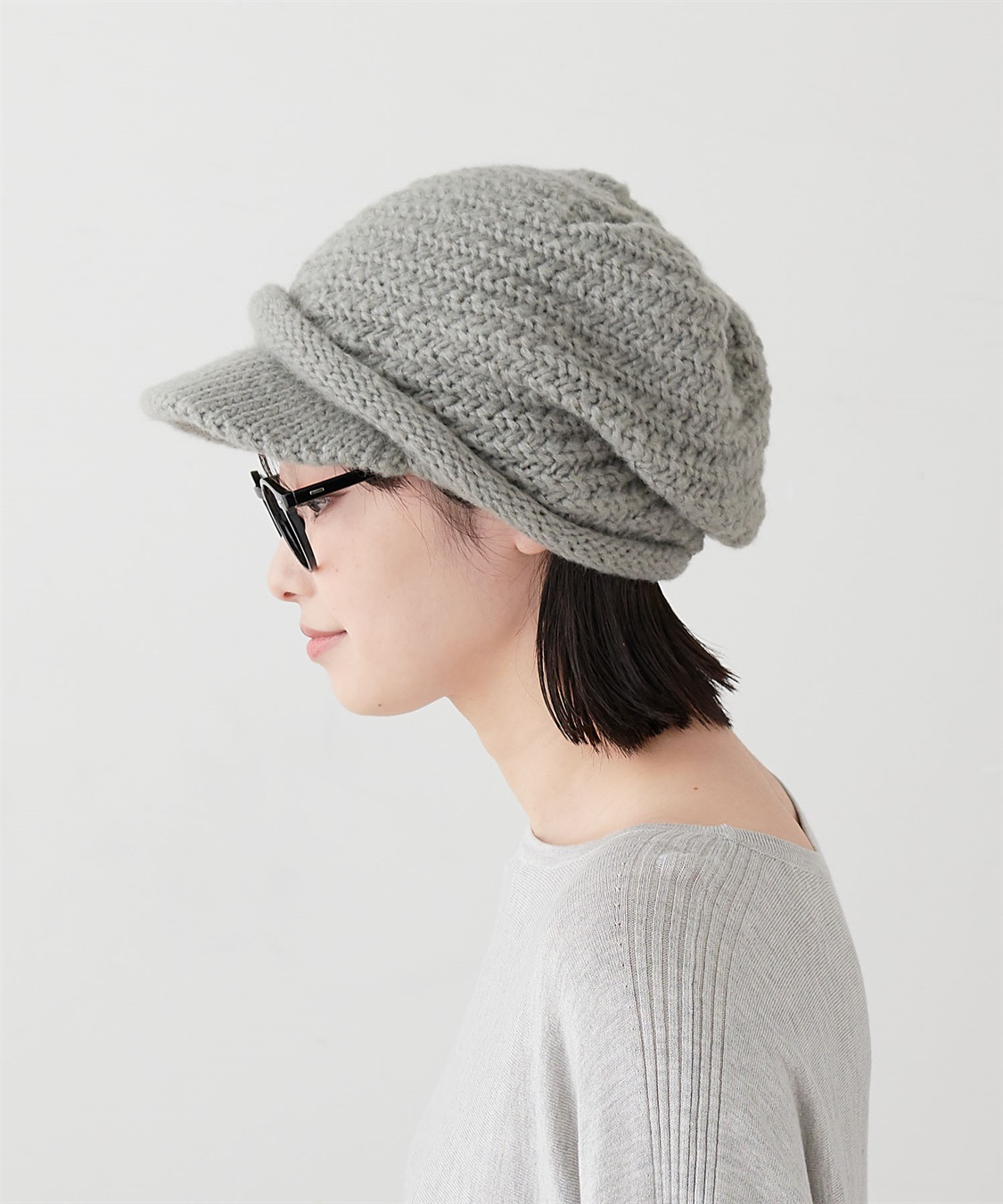 HATMIKKE 【HATMIKKE/ハットミッケ】エスカルゴニットキャスケット_sub_25